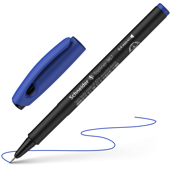 SCHNEIDER TOPliner 967 Bleu