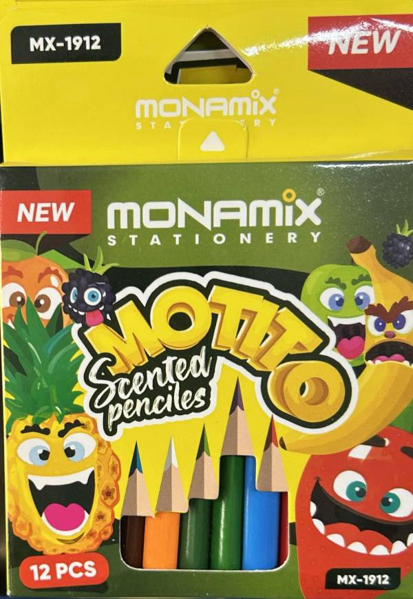 CRAYON DE COULEUR PARFUME 12 PCS PM "MOTITO" MX-1912