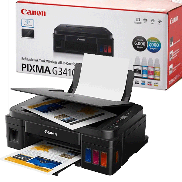 IMPRIMANTE MULTIFONCTION CANON PIXMA G3410 WIFI RESERVOIR A4