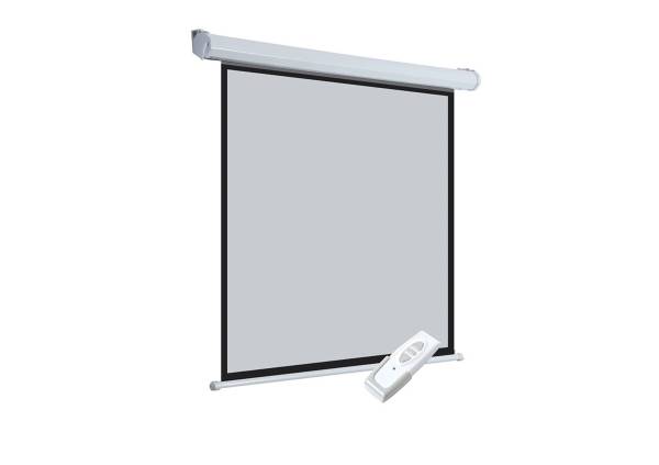 ECRAN DE PROJECTION MOTORISE 2.10MX2.10M AVEC TC ET MOTEUR SYNCHRONISE
